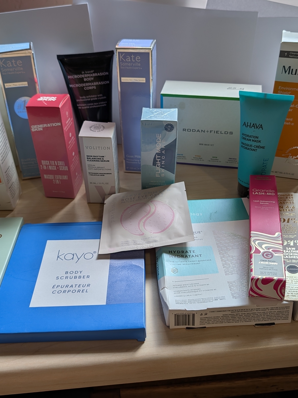 Variety Of Skin And Face Care Items 19 Products